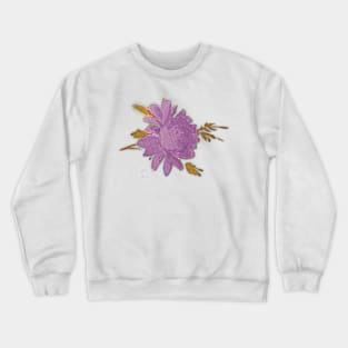 Lilac Flower for Evelyn Crewneck Sweatshirt